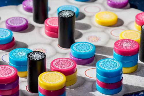 Test du jeu MANDALA STONES : plateau central